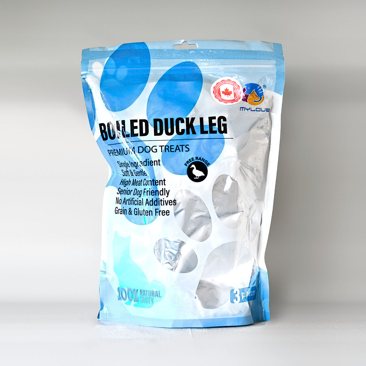 Boiled Duck Legs for Dogs & Cats – 3 Pieces