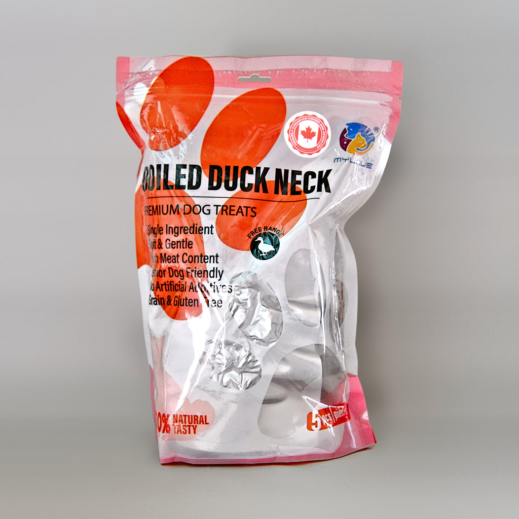 Boiled Duck Necks for Dogs & Cats – 5 Pieces
